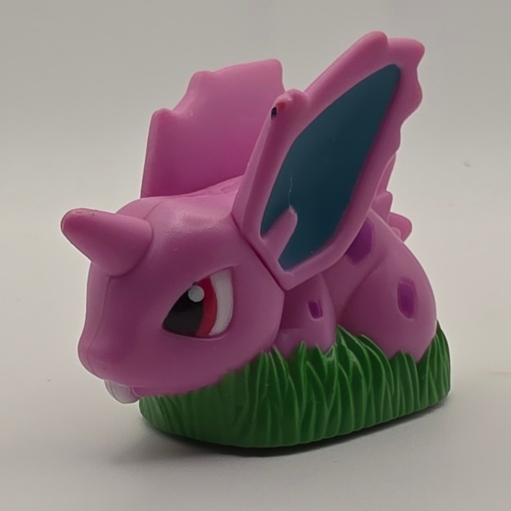 Burger King Nidoran F Toy Small Pink Good 1999 Nintendo Incomplete